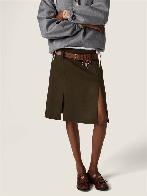 Gonna in lana MIU MIU | MG275115Q8F0334